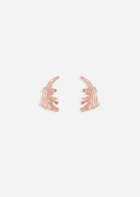 Alligator Threaded Flat Back Earring | Single