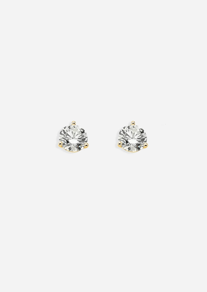 Classic Diamond Earrings