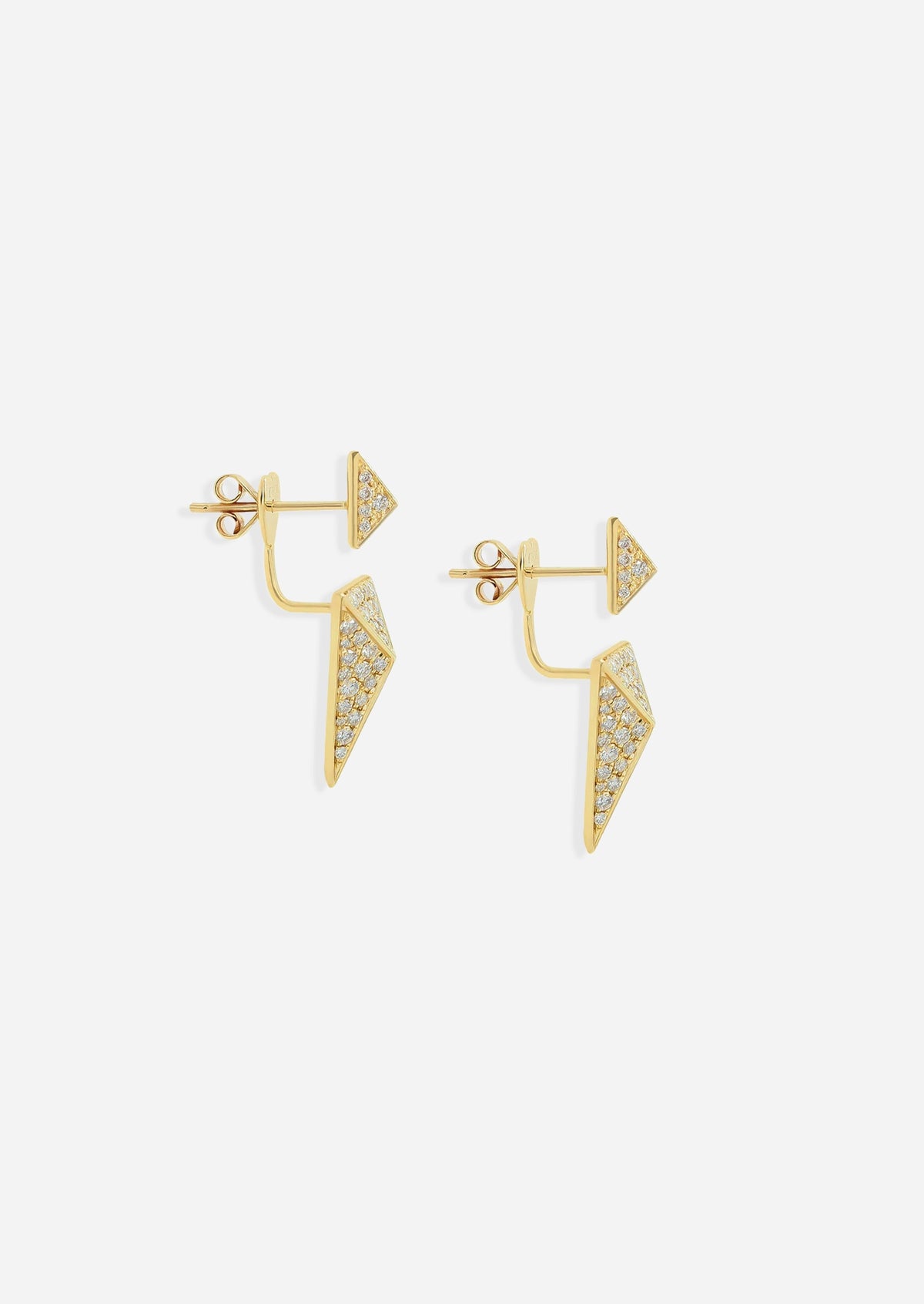 Pyramid Dagger Earring | Single
