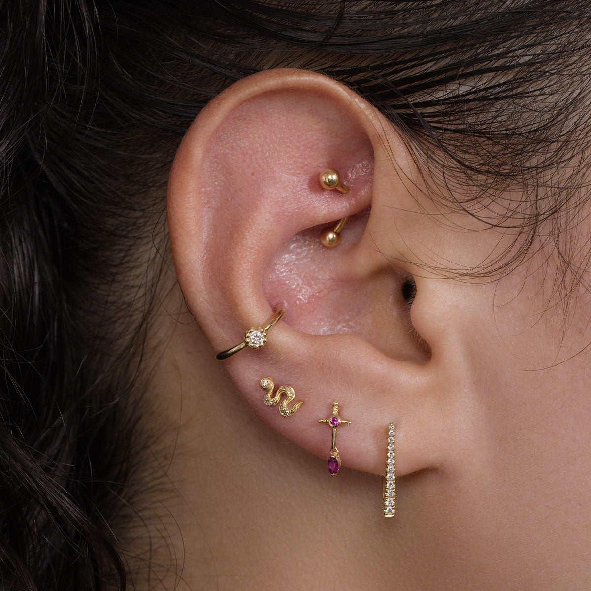 Gold Rook Barbell | Single