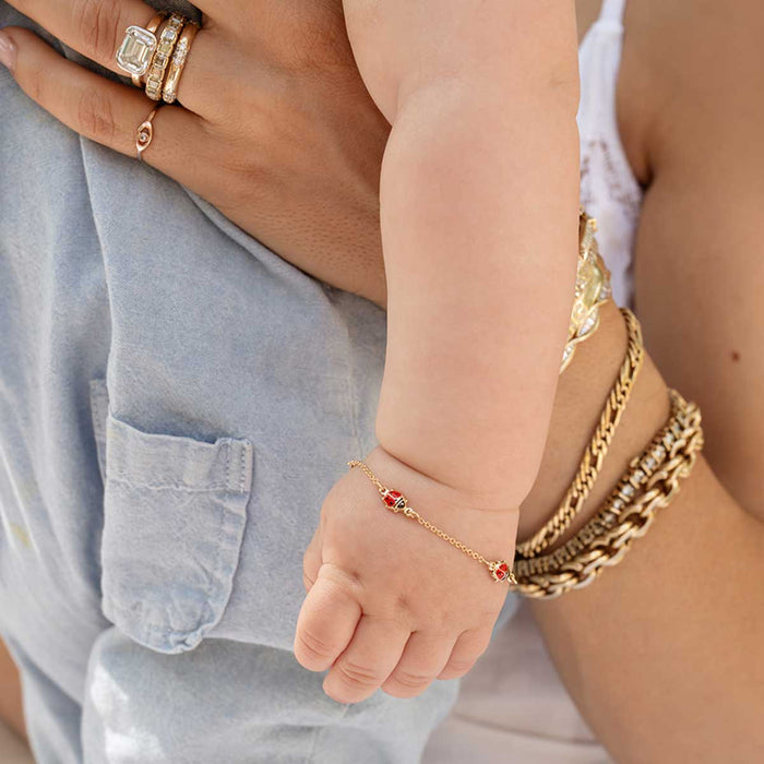 Kid's Ladybug Bracelet