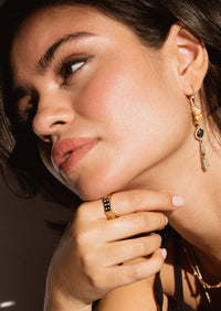 Shadow Flame Earrings