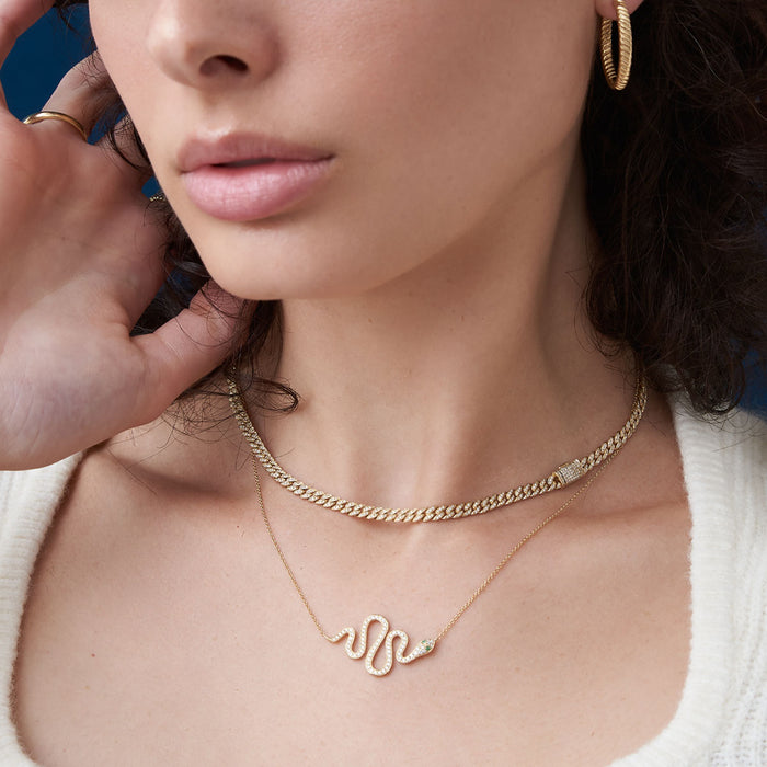 Mississippi Snake Necklace