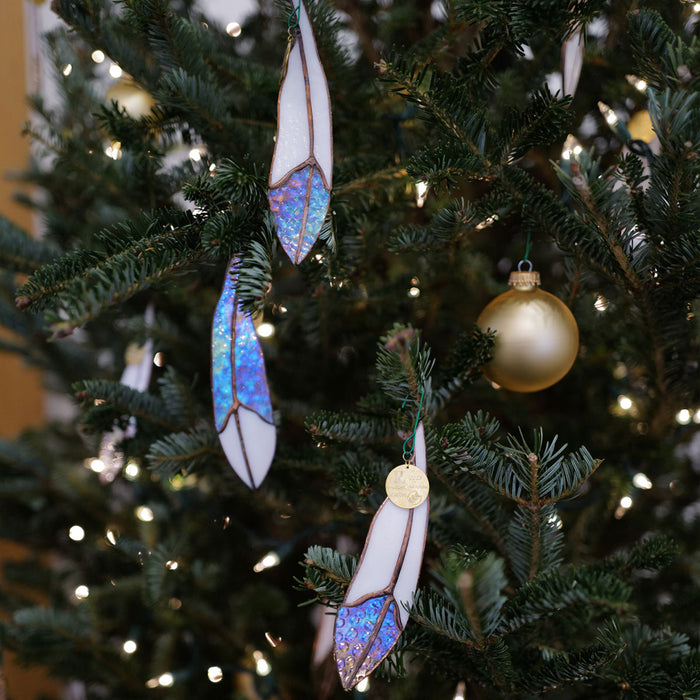 "Birds of Louisiana" Glass Ornament