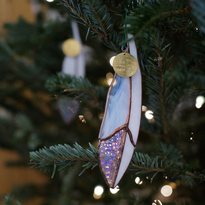 "Birds of Louisiana" Glass Ornament