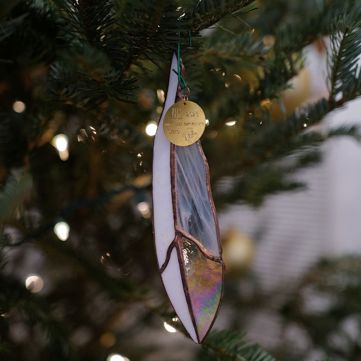 "Birds of Louisiana" Glass Ornament