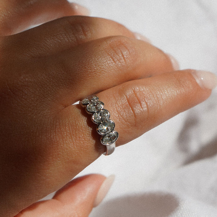 Oval Diamond Ring