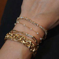 Pearl Station Bracelet
