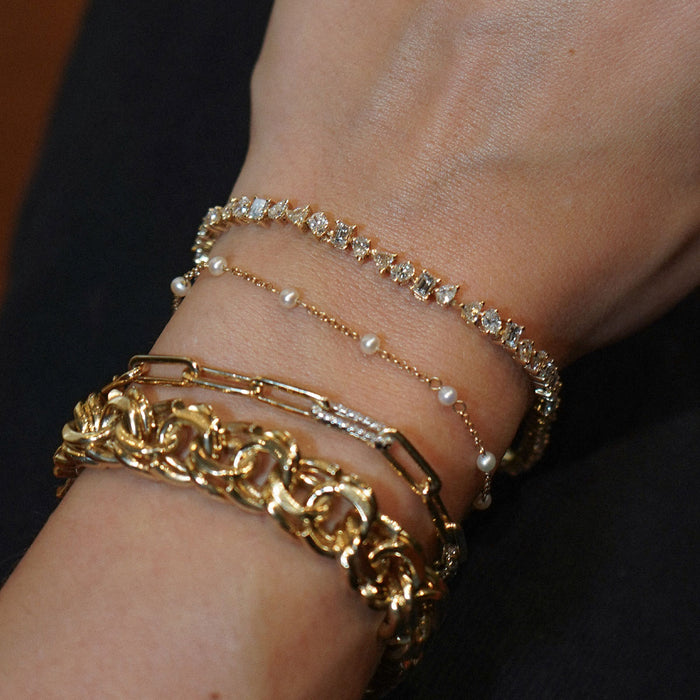 Pearl Station Bracelet