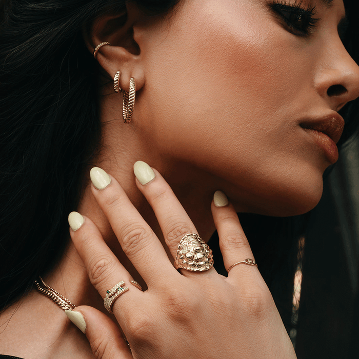 Diamond Gator Ring