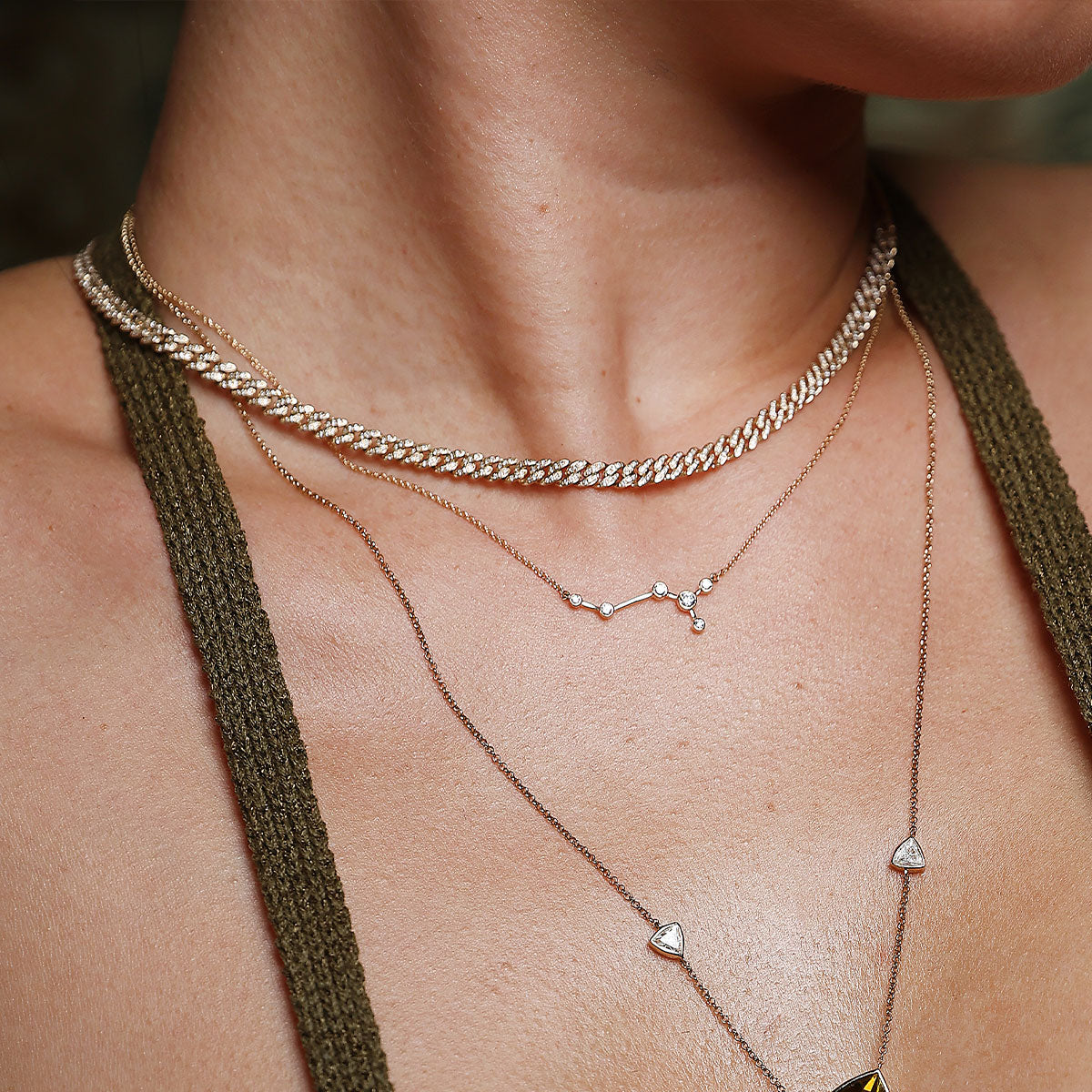 Taurus Zodiac Necklace