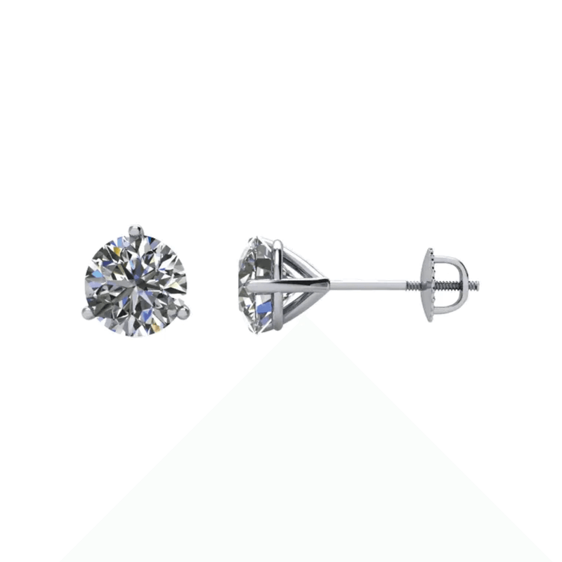 Classic diamond 2025 earrings designs