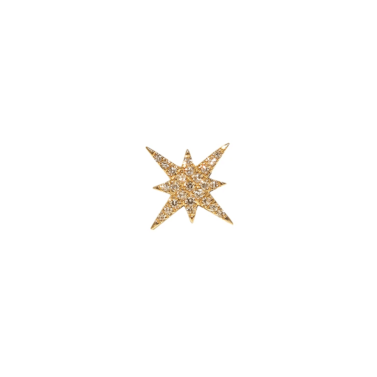 Starburst Earring | .69GMS .06CT | Single – Porter Lyons