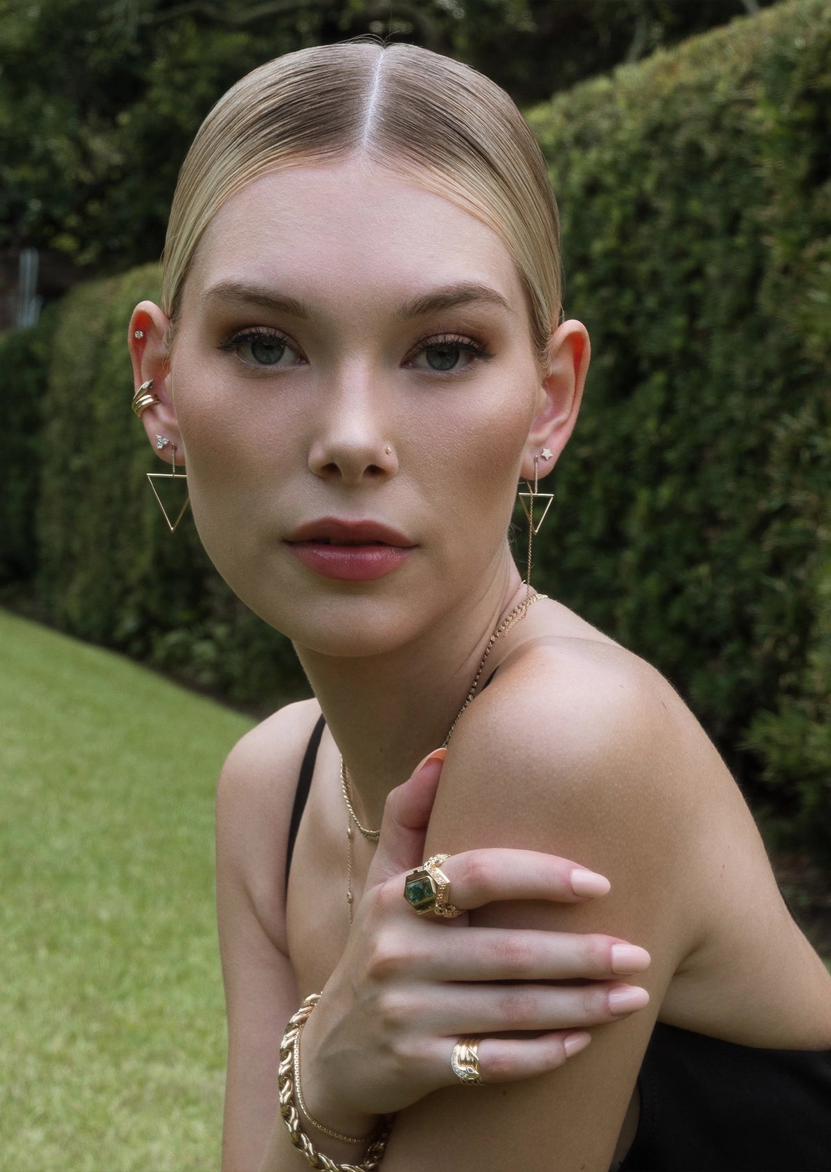 Mystic Pyramid Earrings