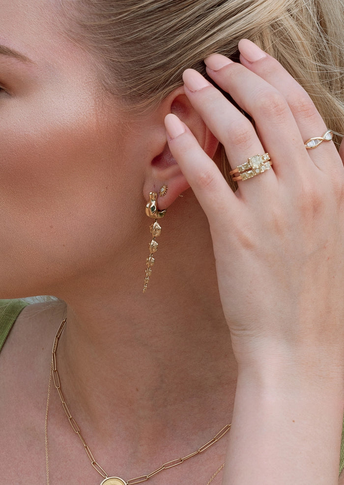 Nile Crocodile Earrings