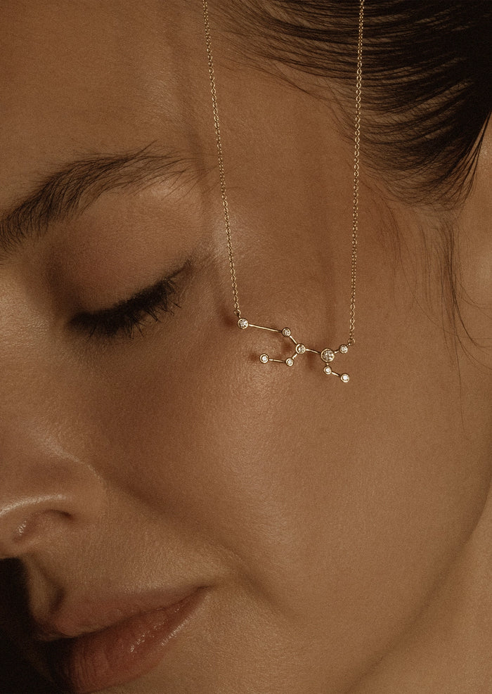 Virgo Zodiac Necklace