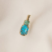 Scarab Tourmaline Charm V4