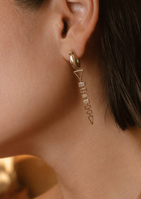 Nile Baguette Earrings