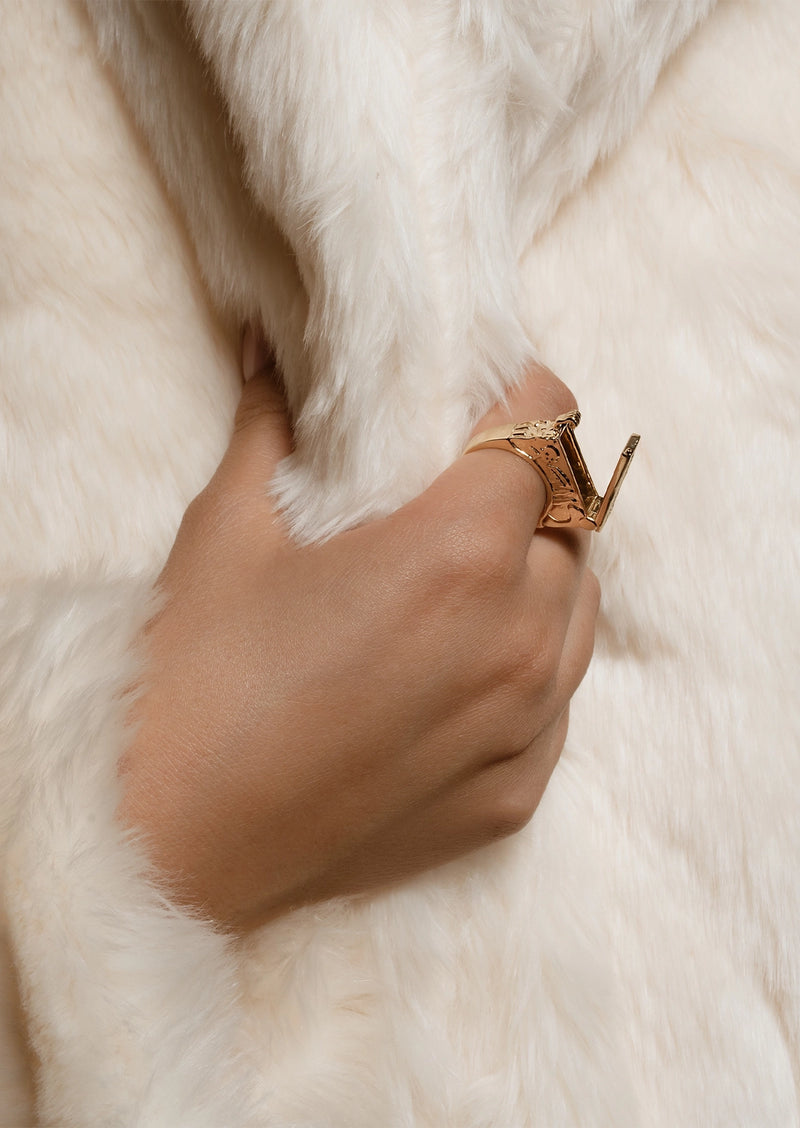 Cypress Poison Ring - Diamond Baguette