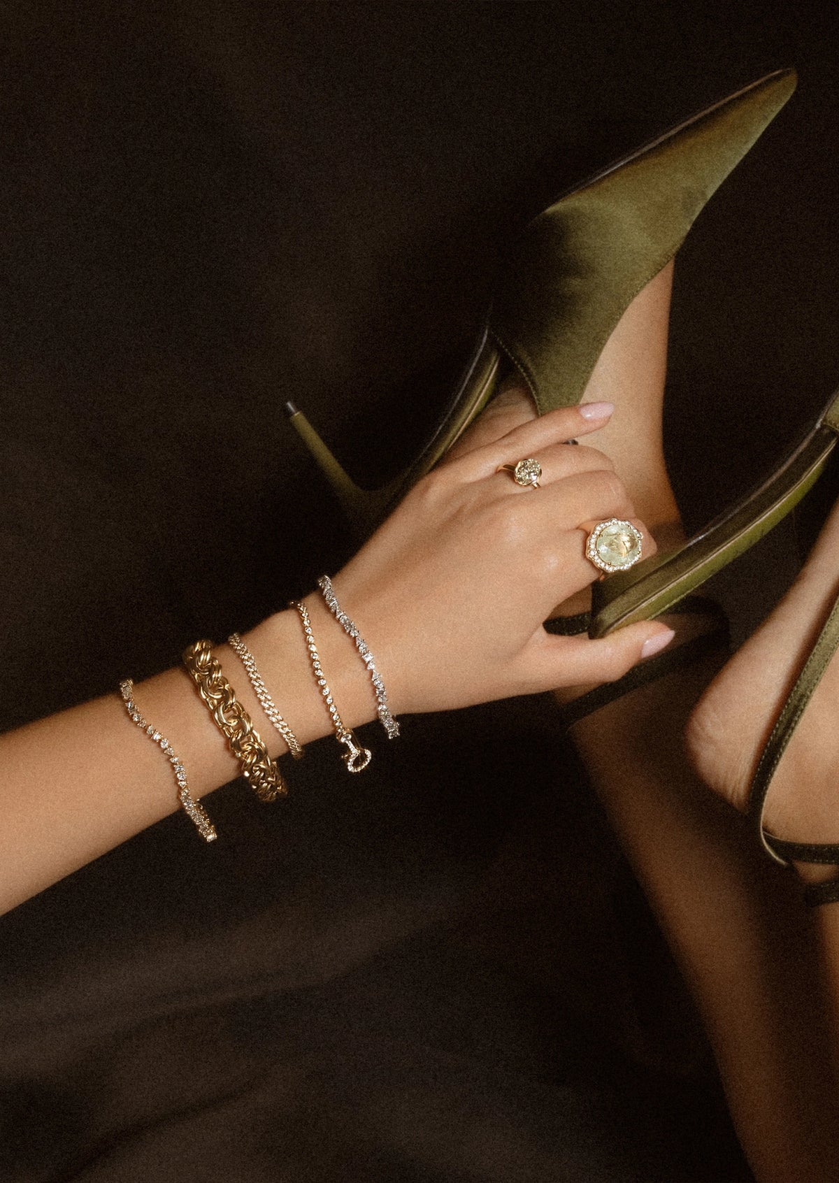 Confetti Tennis Bracelet