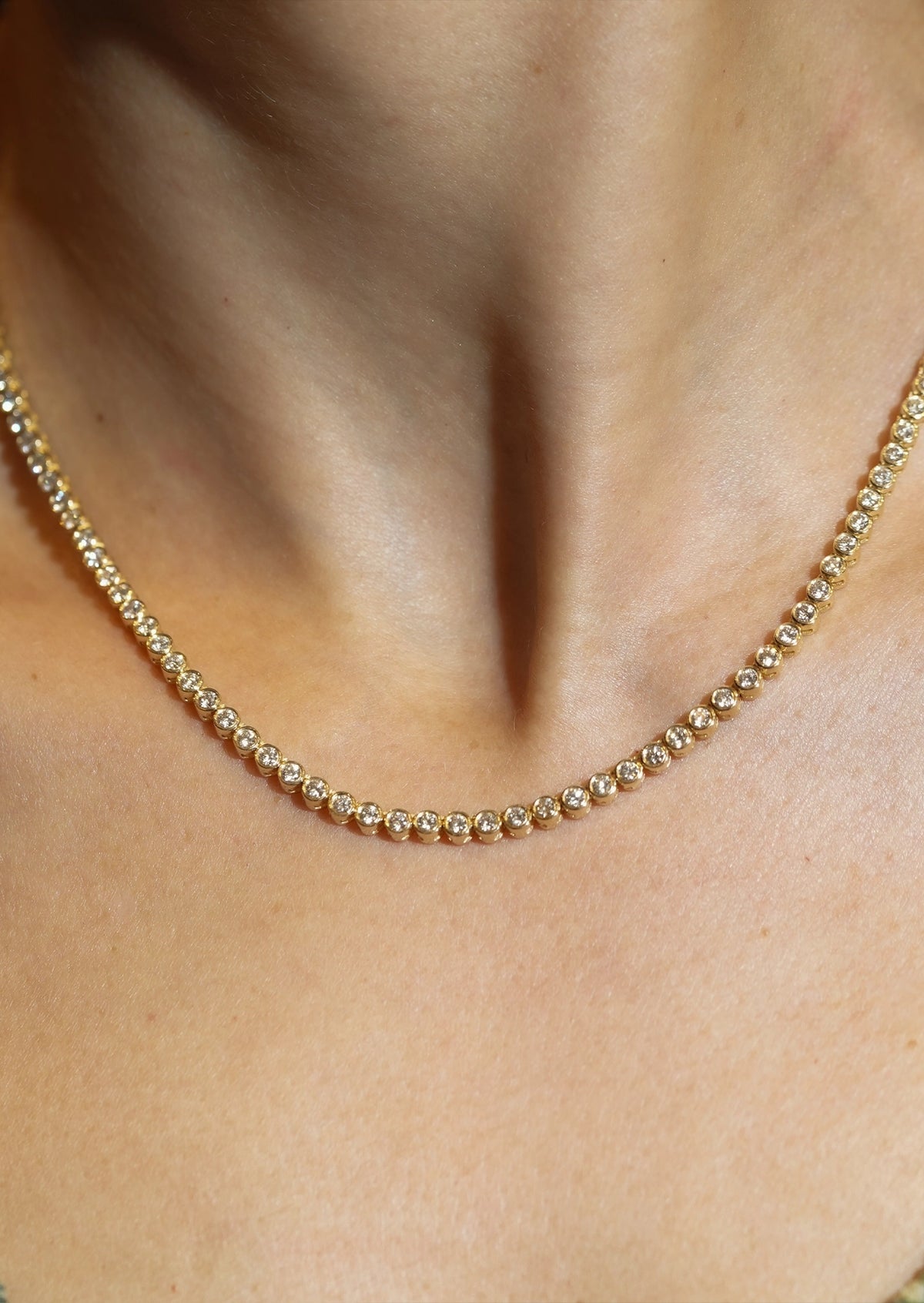 Bubble Tennis Necklace