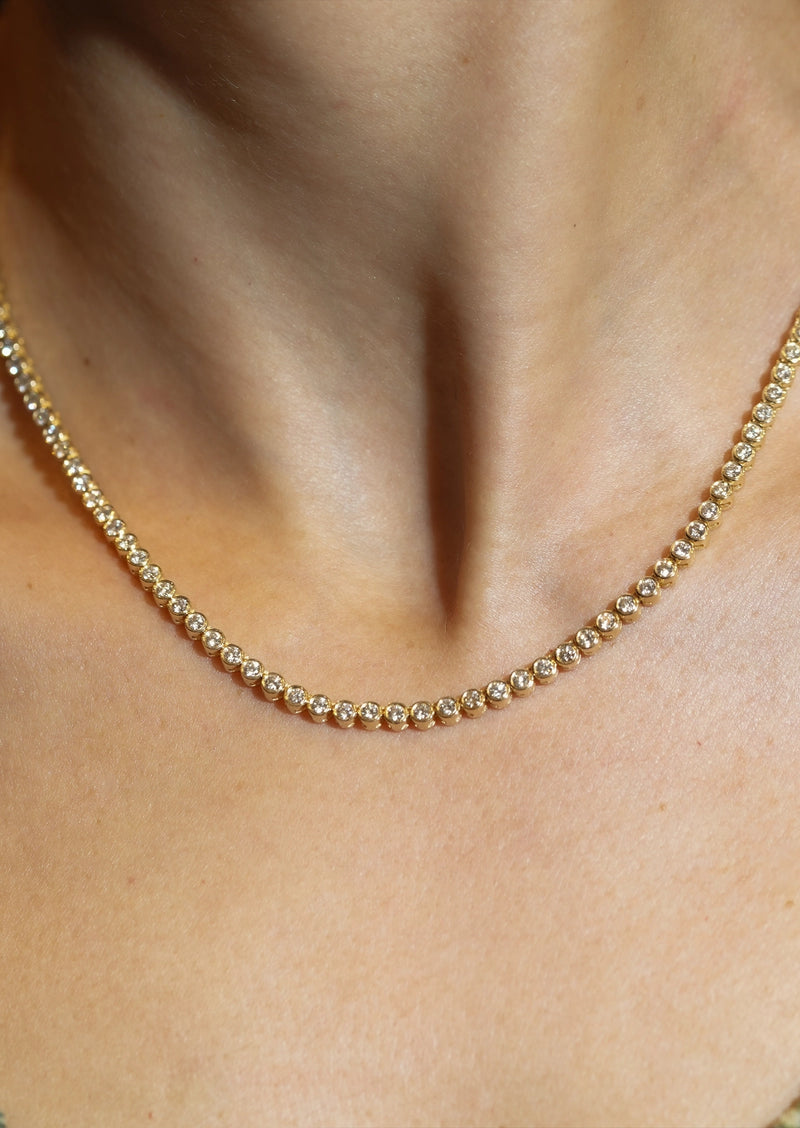 Bubble Tennis Necklace