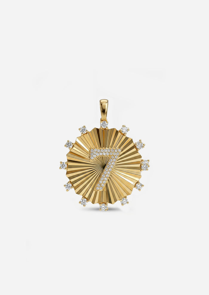 #7 Medallion Charm
