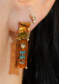 Vanitas Flower Earrings