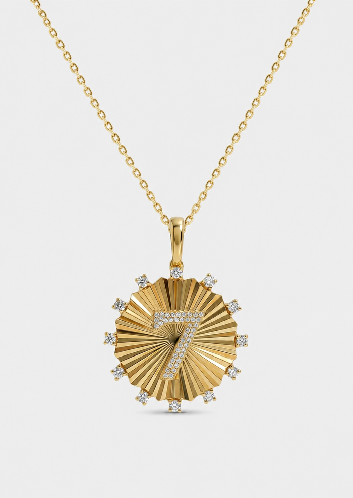 #7 Medallion Charm