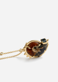 Spiral Ammonite Necklace