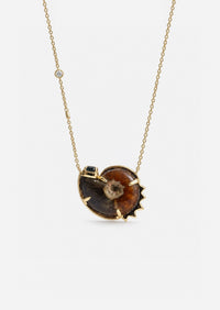 Spiral Ammonite Necklace