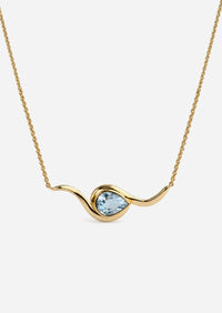 Marée Necklace - Aquamarine