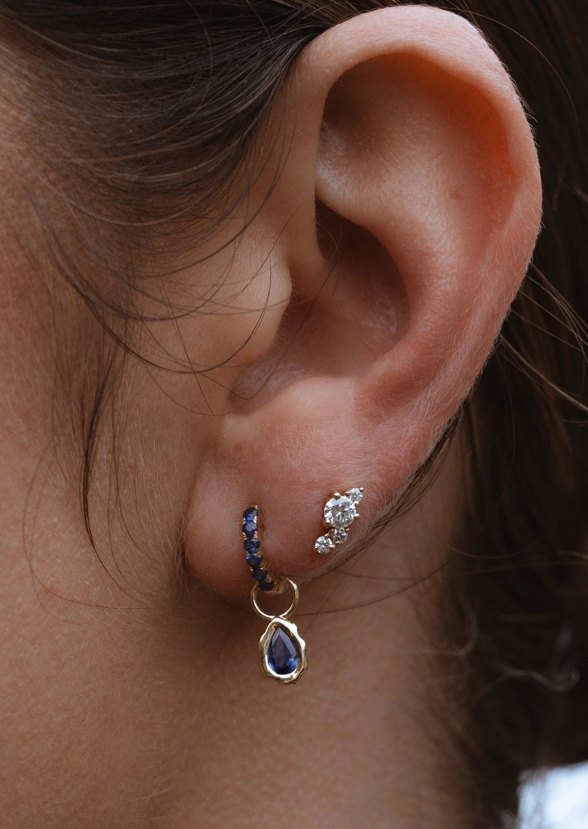 Sapphire Erode Charm