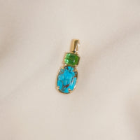 Scarab Tourmaline Charm V3