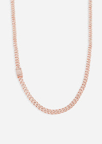 Diamond Curb Chain Necklace