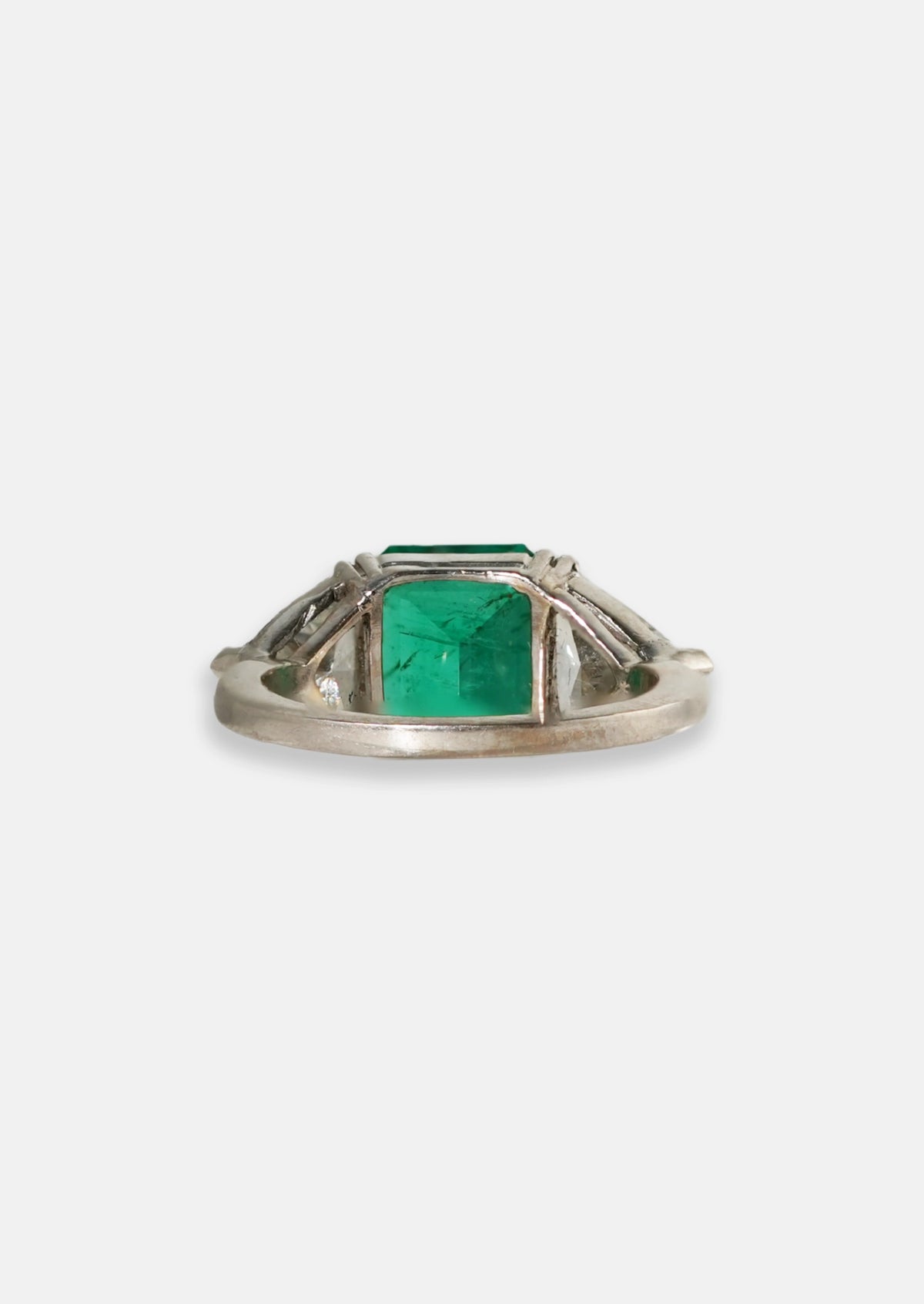 Emerald Trilogy Ring