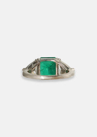 Emerald Trilogy Ring