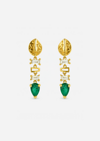 Backbone Baguette Earrings
