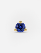 2mm Sapphire Threaded Flat Back Earring