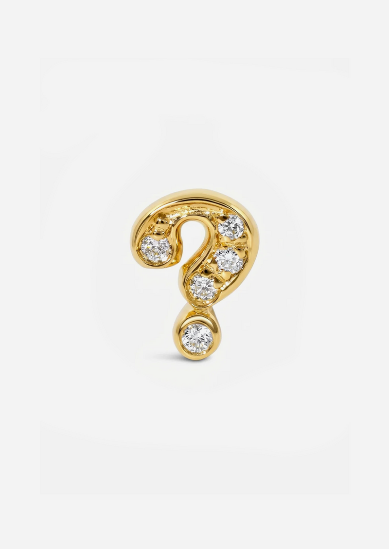 Curio Threaded Flat Back Earring