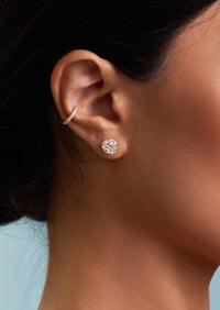 Mirror Round Earrings