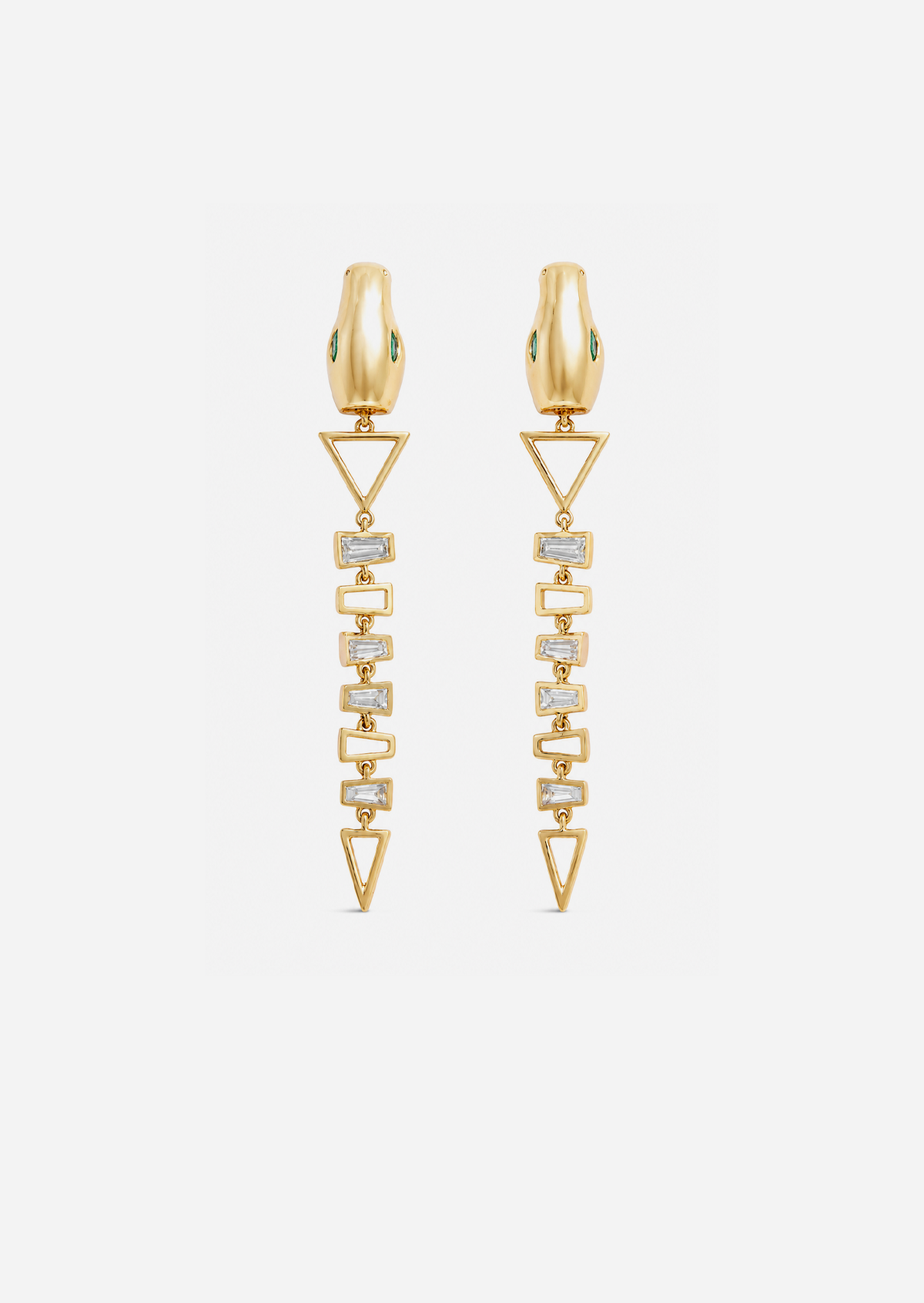 Nile Baguette Earrings