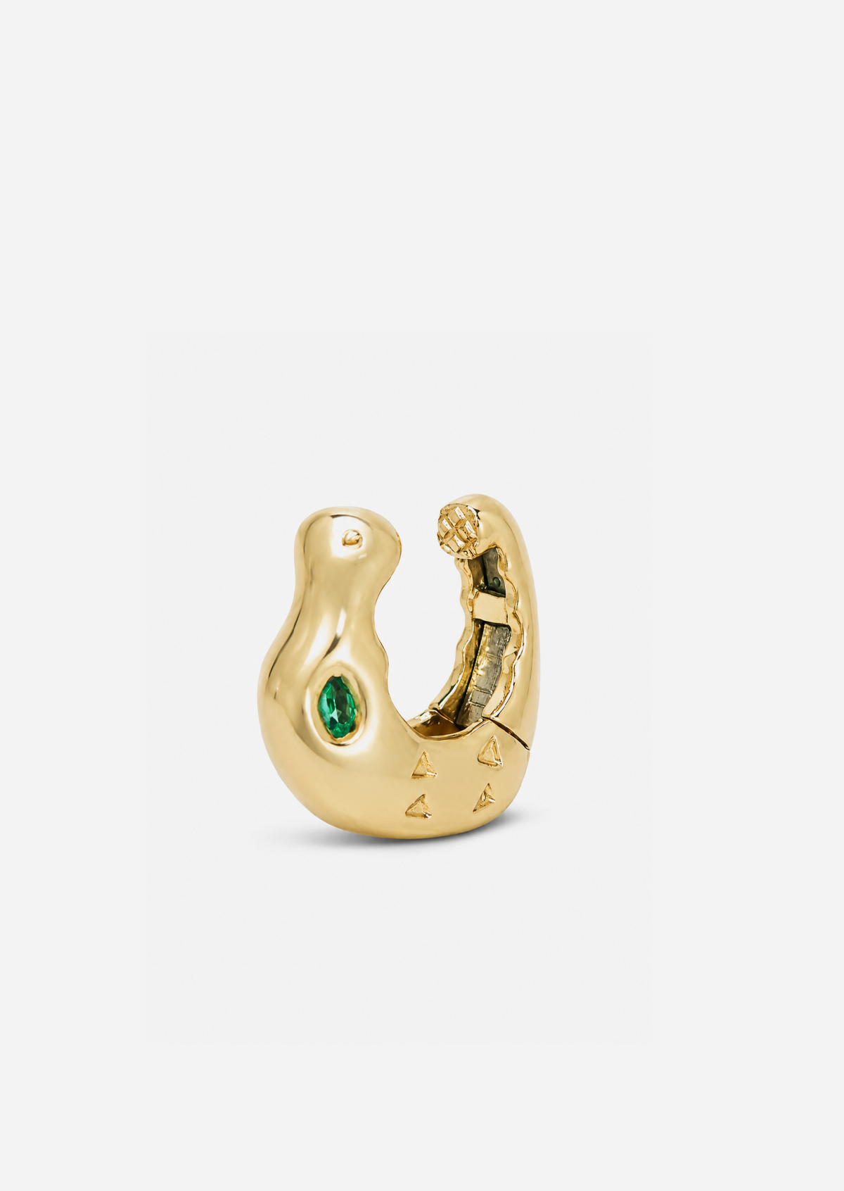 Nile Crocodile Ear Cuff