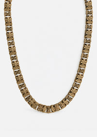 Fleur Book Chain Necklace
