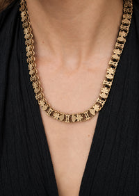 Fleur Book Chain Necklace