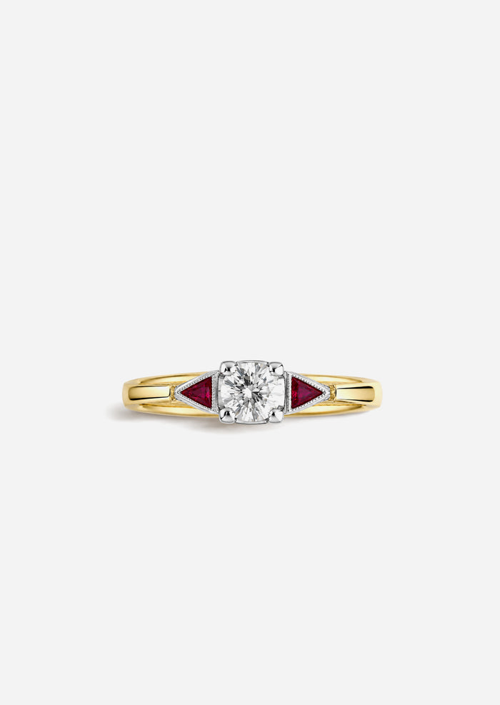 Carmine Ruby Ring