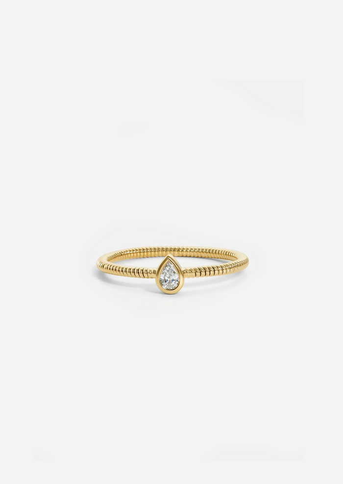 Pear Omega Ring