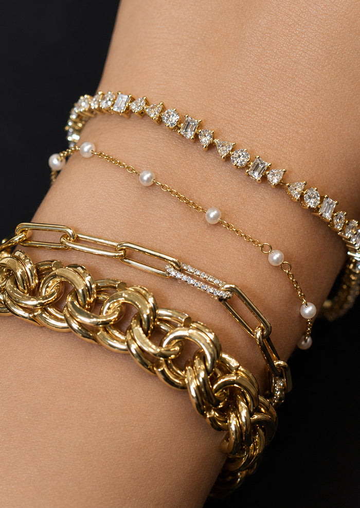 Pearl Station Bracelet