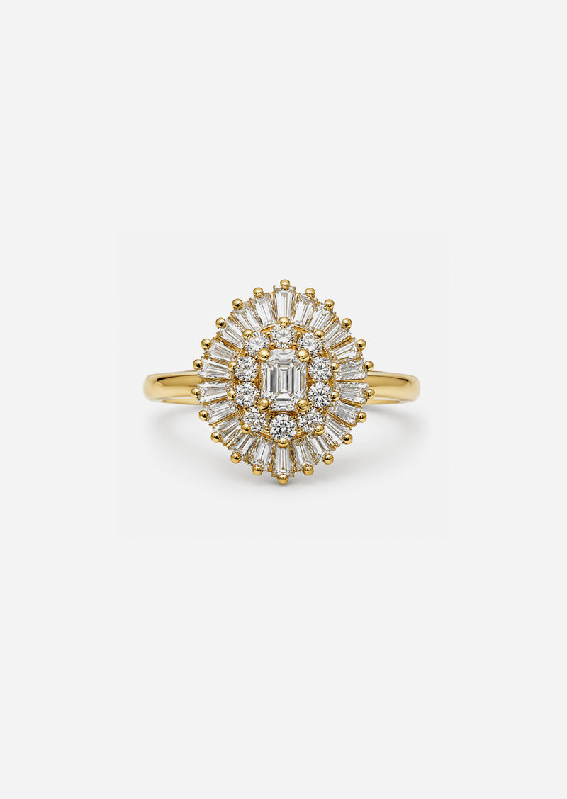 Sunburst Ring - Diamond