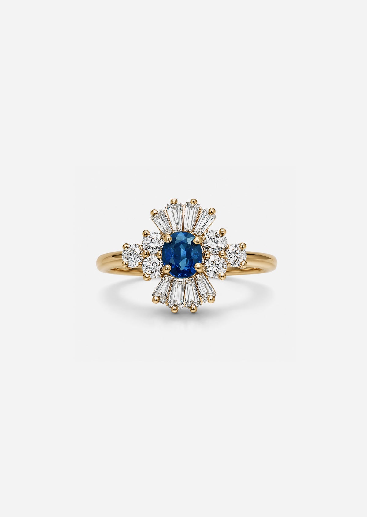 Sunburst Ring - Sapphire